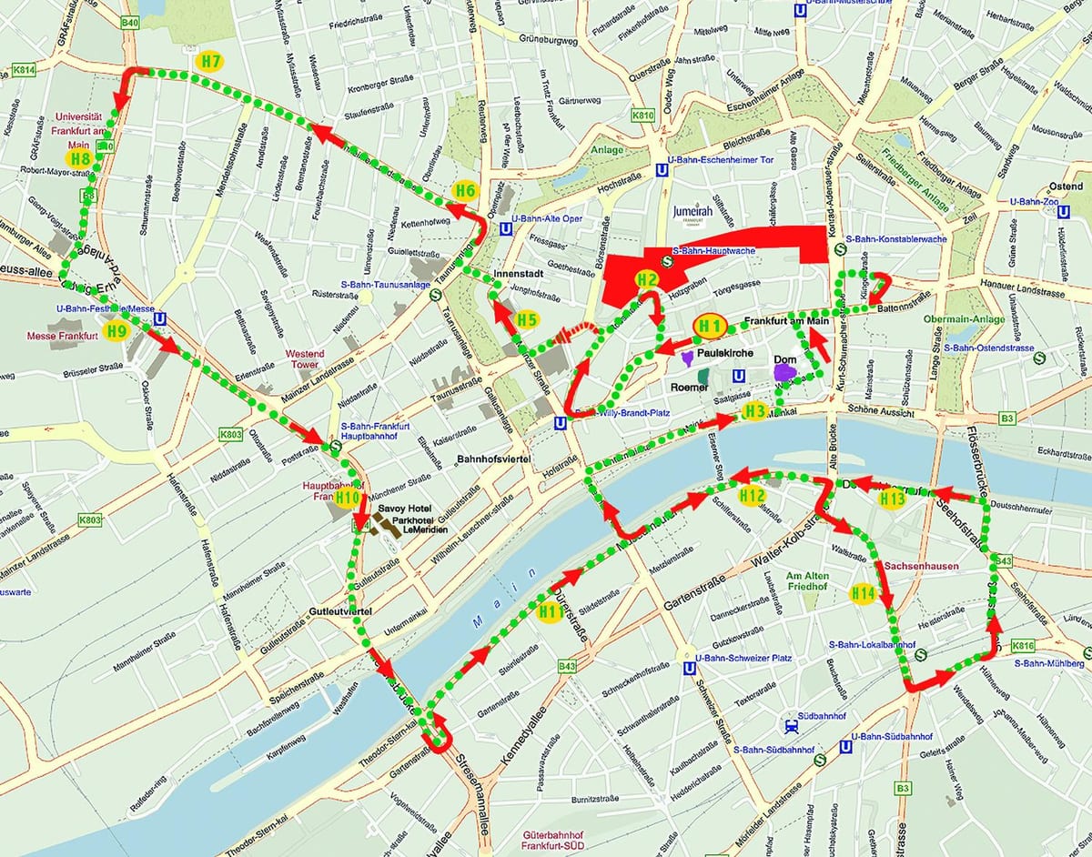 Madrid hoppa á hop af strætó ferð kort