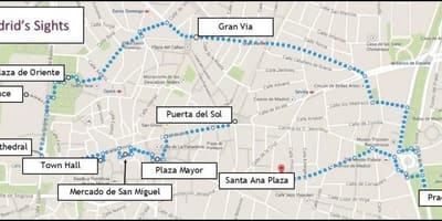 Madrid ganga kort